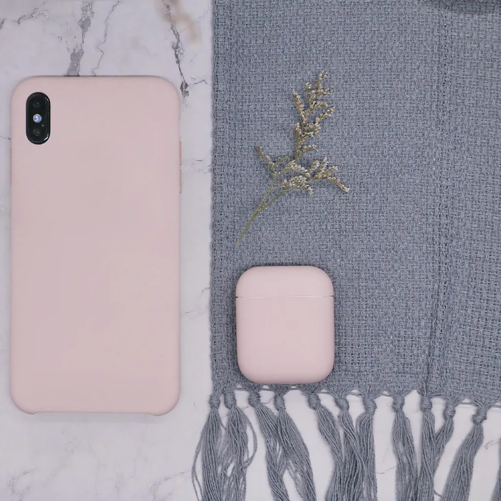 Soft Silicone Case For Apple Airpods Shockproof Cover For Apple AirPods Earphone Cases Ultra Thin Air Pods Protector Case