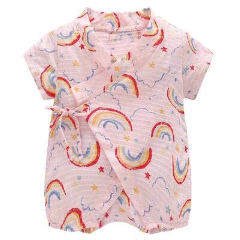 2018 japonés lindo niños ropa de bebé pantalones de algodón Kimono verano bebé niños y niñas ropa niño bebe de Playwear 2018 japonés lindo niños ropa de bebé pantalones de algodón Kimono verano bebé niños y niñas ropa niño bebe de Playwear