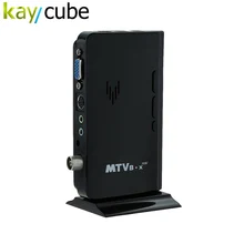 Portable HDTV HD LCD TV Box/ Analog TV Tuner Box / CRT Monitor Digital Computer TV Program Receiver + Remote Controller PIP