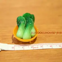 Китайская глиняная кукла дом Siwan сцена с нижней частью мини-модели четыре плоские капусты