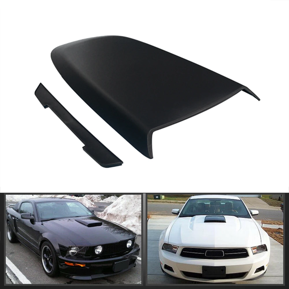 

Racing Hood Scoop Air Flow Intake Vent Cover Fit for Ford Mustang 2005-2014