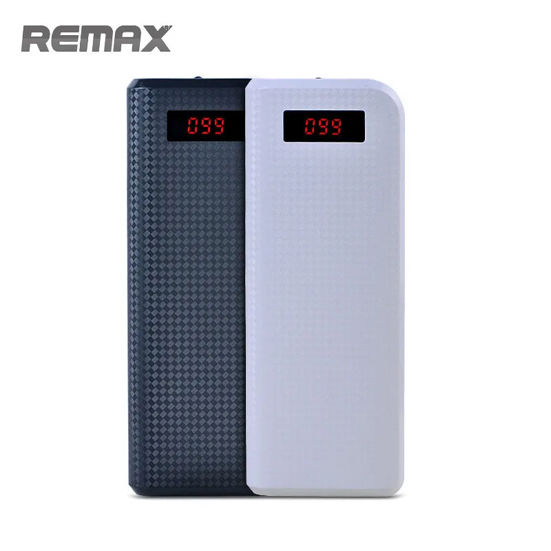 

Remax 20000mah Power Bank Portable Dual USB Output Port External Battery Digital Display Powerbank for iphone Samsung Xiaomi mi