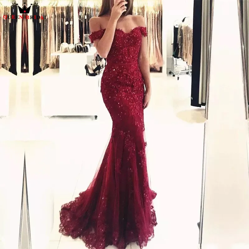 Custom Made Mermaid Cap Sleeve Tulle Lace Beading Sequins Sexy Evening Dresses 2019 New Fashion Party Gowns Dress ER01 Custom Made Mermaid Cap Sleeve Tulle Lace Beading Sequins Sexy Evening Dresses 2019 New Fashion Party Gowns Dress ER01