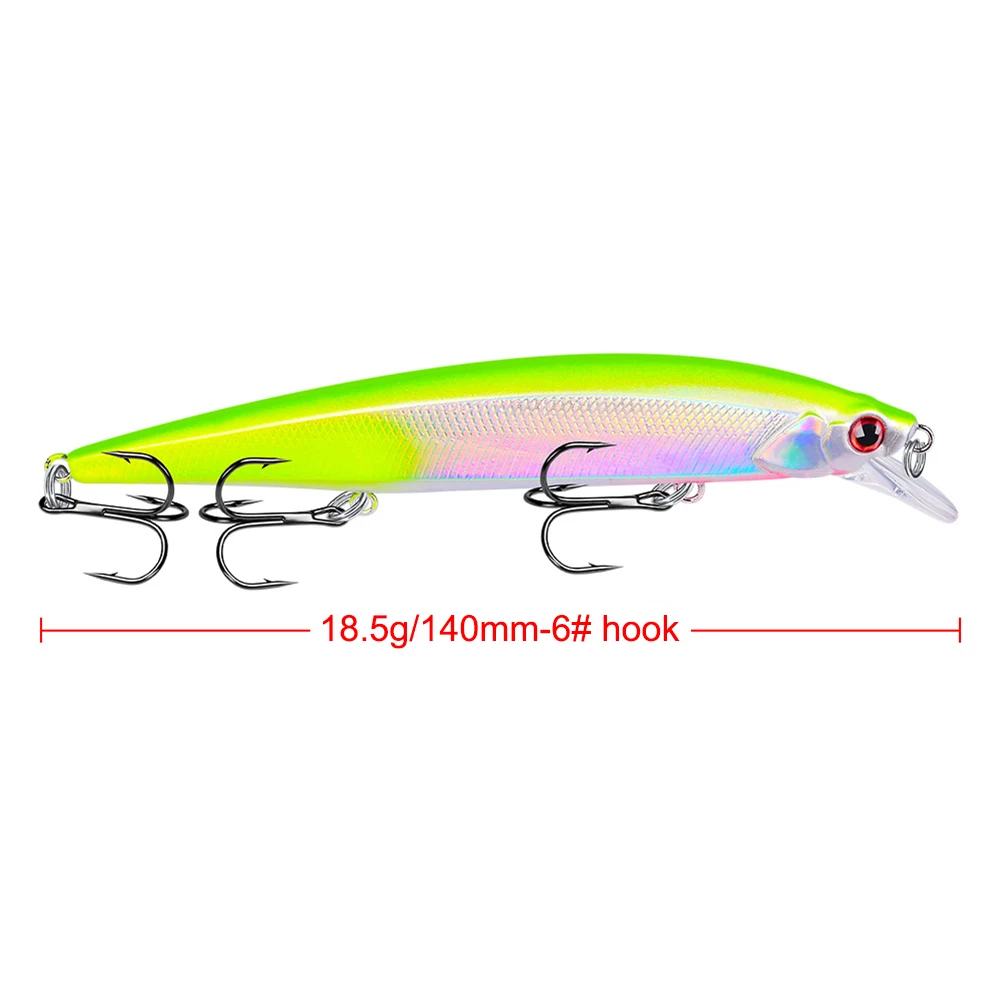 

30g Random Color 1PC 14cm Fishing Bait Full Swimming Layer Subbionic Fish Lure Plastic Hard Lure Fishing Tackle