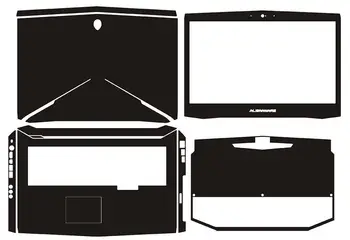 

Laptop Carbon fiber Vinyl Skin Sticker Cover For 2013-2015 release Alienware 18 R3 M18X R3 AW18R3 18.4-inch