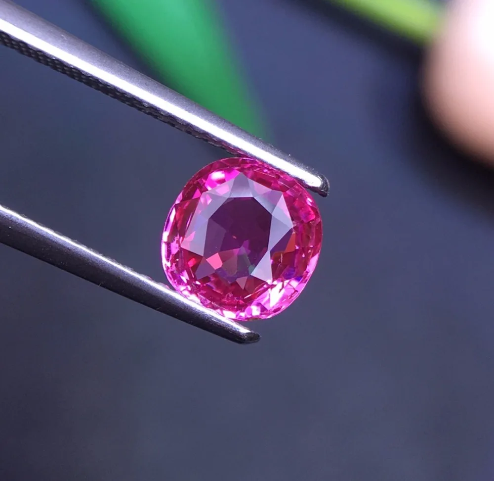 

GIL Certificated 1.86ct Unheat Pink Orange Natural Padparadscha Sapphire Gems Loose Gemstones Loose Stones