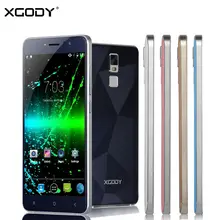 Xgody D10 5.5 дюймов 3 г смартфон MT6580 4 ядра 1 ГБ Оперативная память 8 ГБ Встроенная память Android 5.1 Celular мобильный телефон dual SIM 5.0MP GPS Wi-Fi