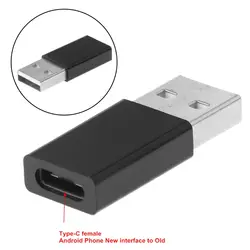 USB 2,0 мужчина к Тип usb C Женский OTG конвертер адаптер для ноутбуков настольных ПК