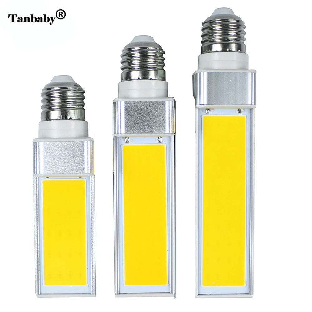 Beste Tanbaby COB LED Lamp 10 w 15 w 20 w E27 LED licht lamp 180 graden Ma iuml;s lampen Wit AC85 265V horizontale Plug Spot downlighters