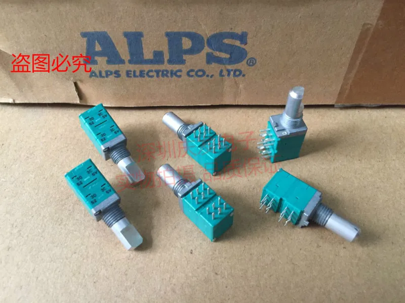 

Original new 100% Japan volume potentiometer 097 quadruple 12pin B30K power amplifier fever potentiometer axis 15MM (SWITCH)