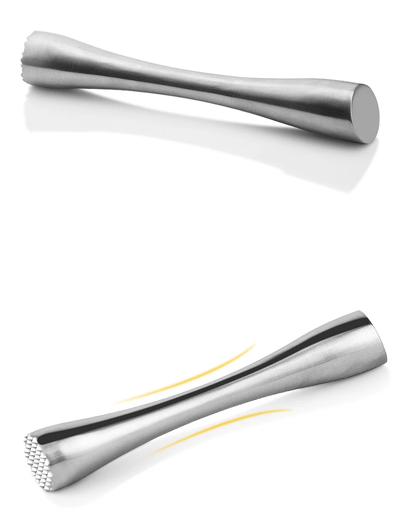 All-Stainless Steel Muddler Bar Mixer Professional Mojito Cocktail Muddler Mint Fruit Ice Muddler Bar Tools Accessories (26)