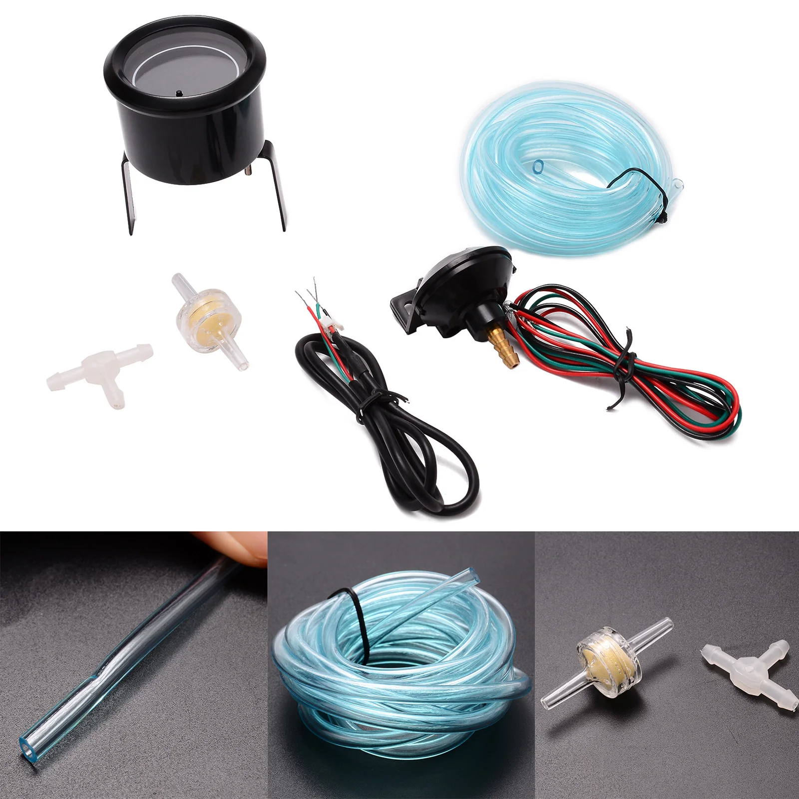 

52mm/2" 2INCH Boost Gauge Auto Car Digital Display 7 Color LED Turbo Boost Vacuum Pressure Gauge Meter 35Psi 12V
