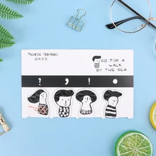 4 шт./компл. креативный Кот медведь магнитные закладки канцелярский школьный офисный поставка