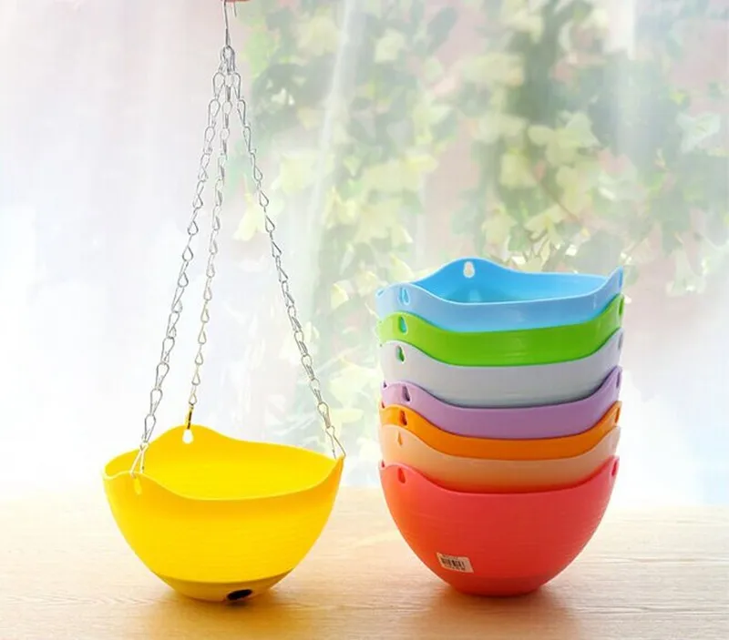 Plastic Flower Pots With Hook Upside Down Plant Pot Gardening New Plastic Flower Pots With Hook Upside Down Plant Pot Gardening New Resin Chains As Free Shipping In Planters From Home Garden On