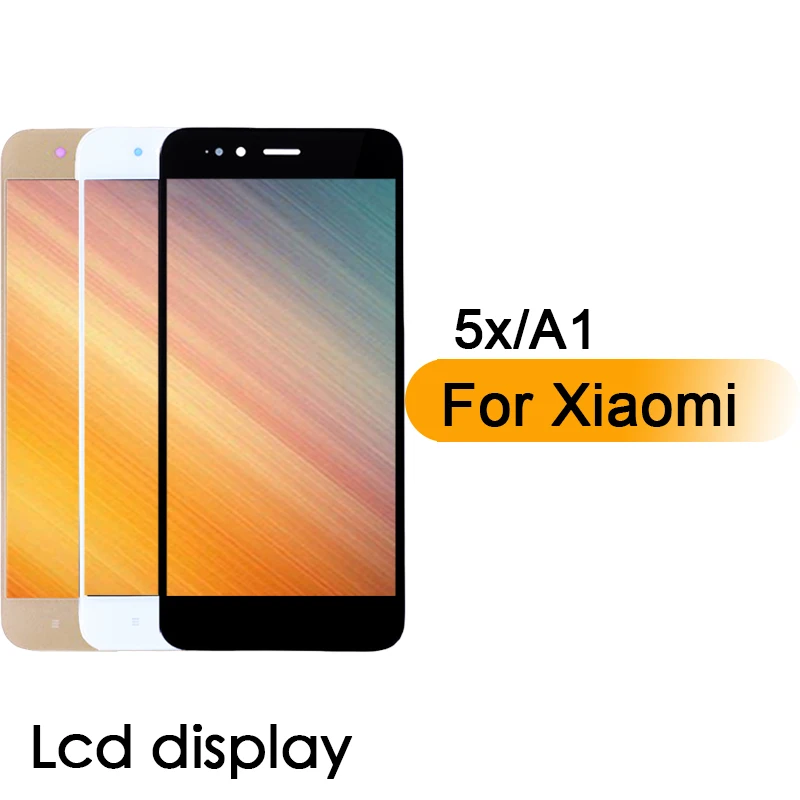 

LCD Display Touch Screen Digitizer Assembly Replacement With Frame For Xiaomi Mi A1/5x LCD