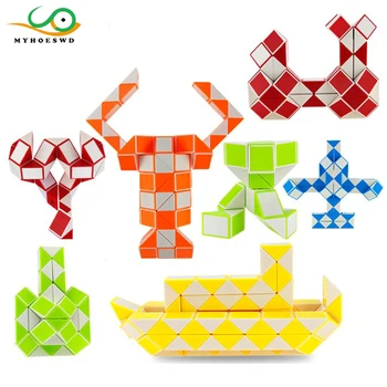 

MYHOESWD Strange Shape Magic Cube Puzzle Educational Puzzles Learning Toys for Children Puzzle Cube Puzzles Magic Cubes Snake