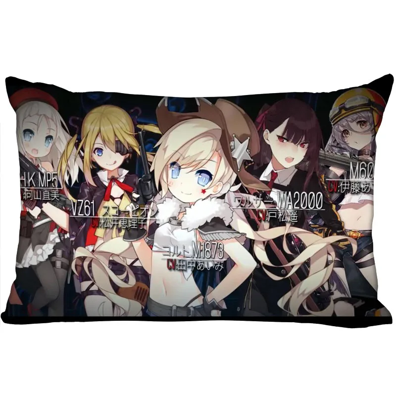Наволочка для девочек спереди прямоугольная Подушка на молнии Обложка печать ваших фотографий 45X35cm40x60cm45X75cm50X75cm(две стороны