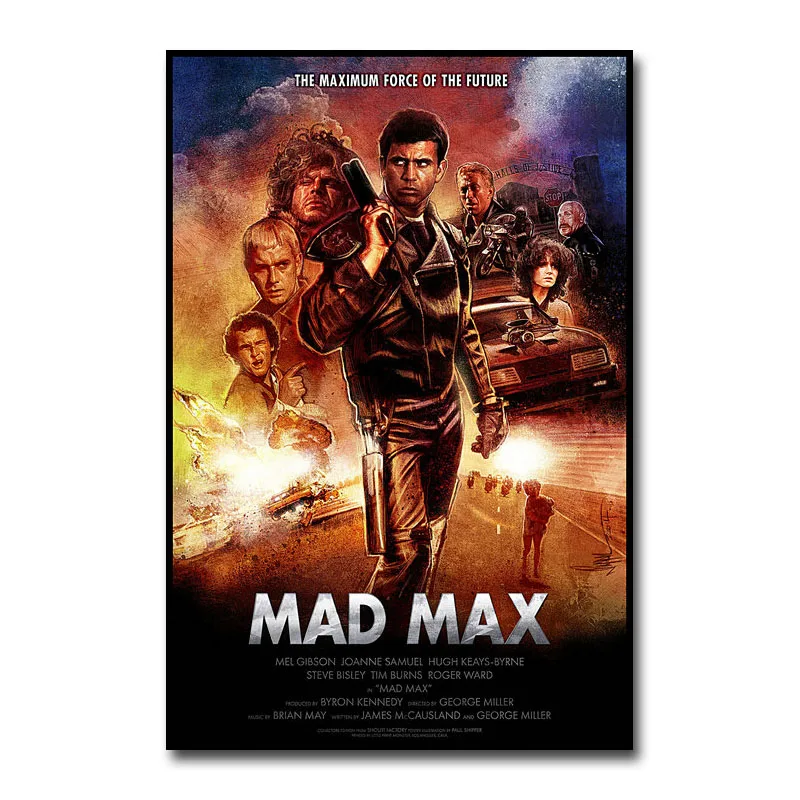 Mad Max Classic Movie Silk Poster Canvas Wall Art Print 12x18 24x36 inch