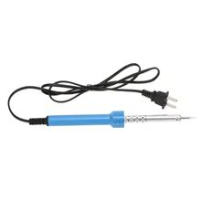 Штепсельная Вилка стандарта США, 110 В, 40 Вт/30 Вт, термостат, железная ручка электрического паяльника, тепловой карандаш, наконечник для припоя, сварочный нагревательный инструмент