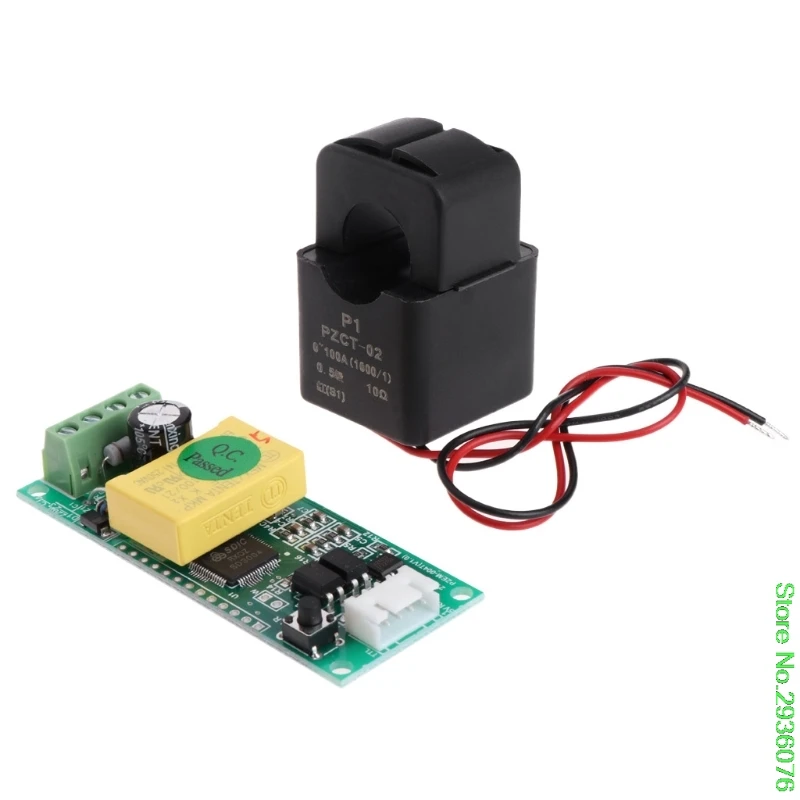 

New Arrive PZEM-004T Current Voltage Multimeter Module 80-260V 100A +Split-Core Transformer Drop Shipping Support