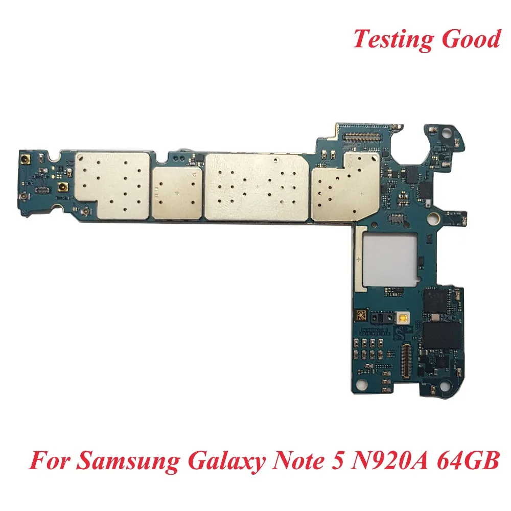 Материнская плата Tehxv для Samsung Galaxy Note 5 N920A 64 ГБ оригинальная материнская