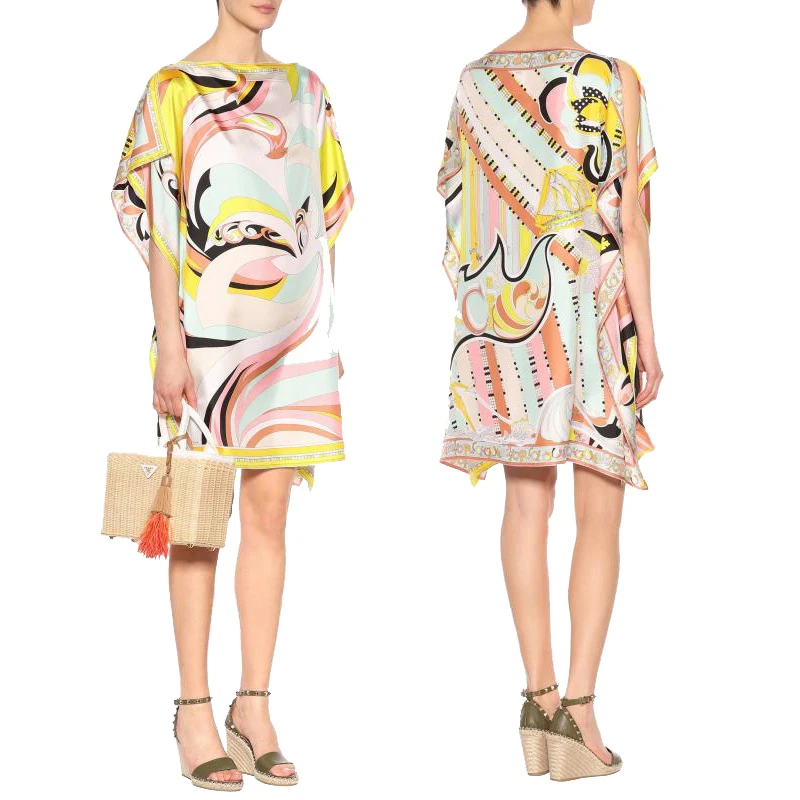 batwing jersey dress