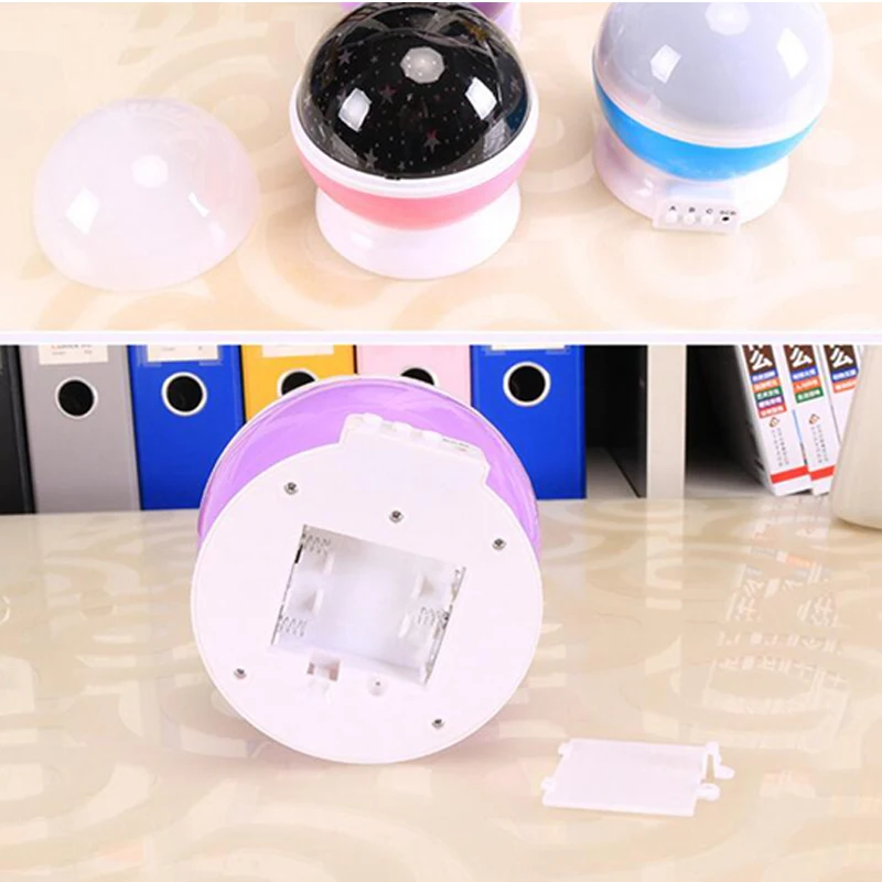 Led Night Lamp Stars Starry Sky LED Night Light Projector Moon Novelty Table Night Lamp Battery USB Night Light For Children (8)