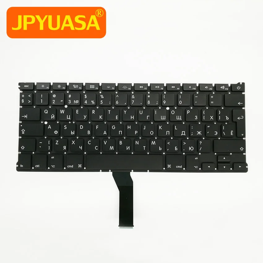 Новая русская клавиатура с английской раскладкой для MacBook Air 13 &quotA1369 A1466 RU 2011 2017