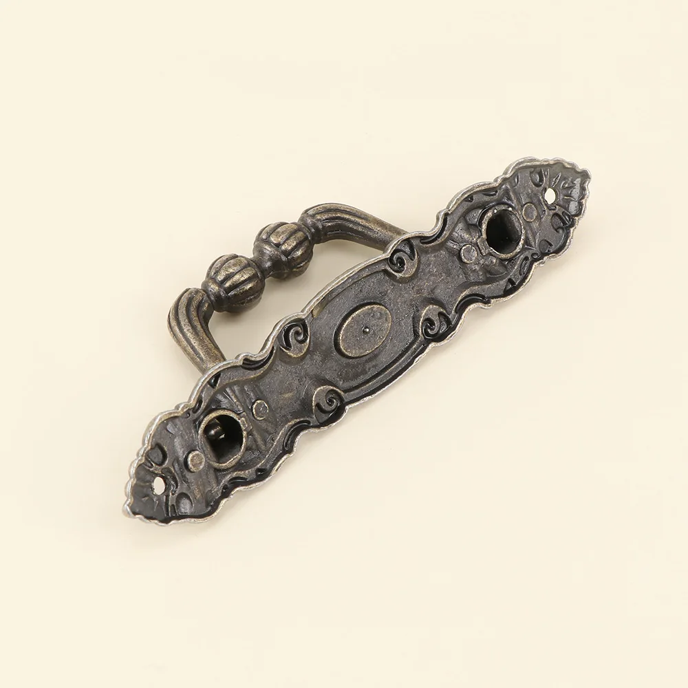 

1pcs Vintage Antique Retro Bronze Zinc Alloy Cupboard Drawer Pull Kitchen Cabinet Door Wardrobe Hardware Furniture Drawer Handle