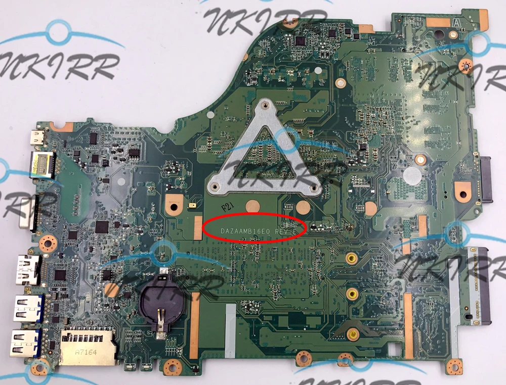 Материнская плата DAZAAMB16E0 ZAAA ZAAX32 NBGD811006 NB.GD811.006 I7 ЦП 940M 2 ГБ для Aspire|Материнские
