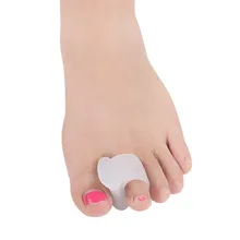 2 шт силиконовый гель корректор пальцев ног ортопедический выпрямитель разделитель для Ноги Уход корректирующие инструменты ежедневная кость пальца ноги ортопедические