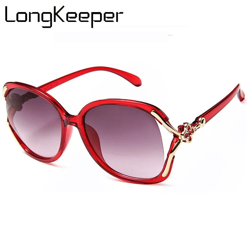 

2019 Fashion Big Frame Sunglasses Women Luxury Sun Glasses For Women Travel Classic Vintage Ladies Oculos De Sol Gafas UV400
