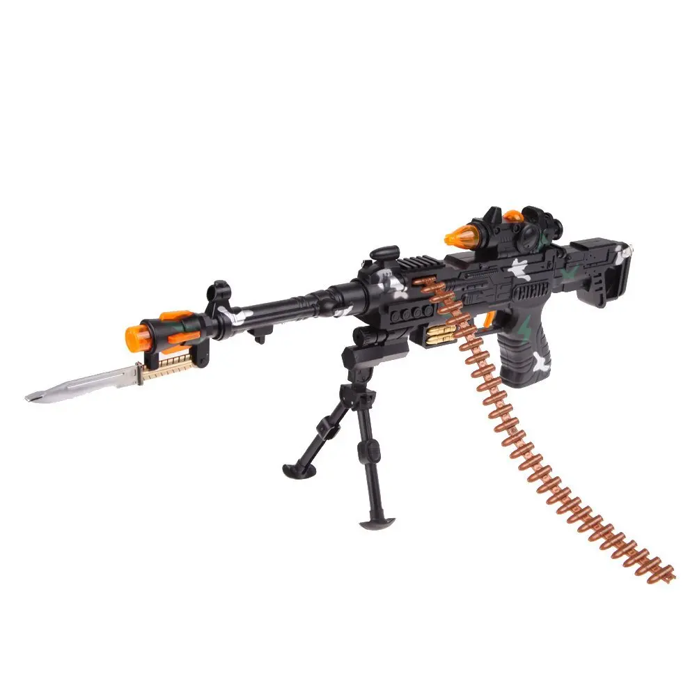 Новая игрушка для детей Mitilary Assautl пулеметы со звуком мигающие огни подарок унисекс Aairsoft Aair Пистолеты игрушки для детей