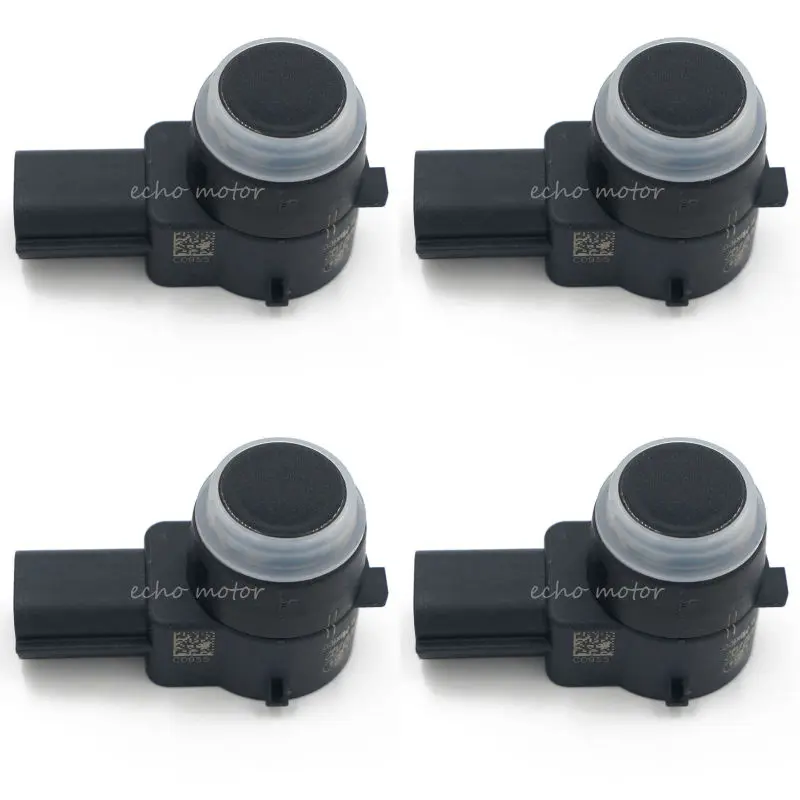 

New Set (4) PDC Parking Aid Bumper Object Sensor Radar Reverse Assist for Chrysler Dodge Jeep 1EW63HAVAA 0263013034