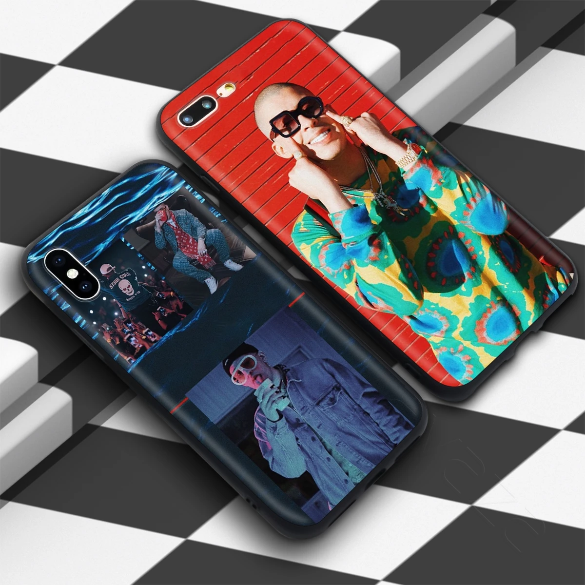 Чехол Lavaza Bad Bunny X100pre для iPhone 11 Pro XS Max XR X 8 7 6 6S Plus 5 5S se