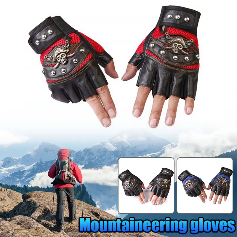 

Half-Finger Riding Gloves Motorcycle Durable for Gloves