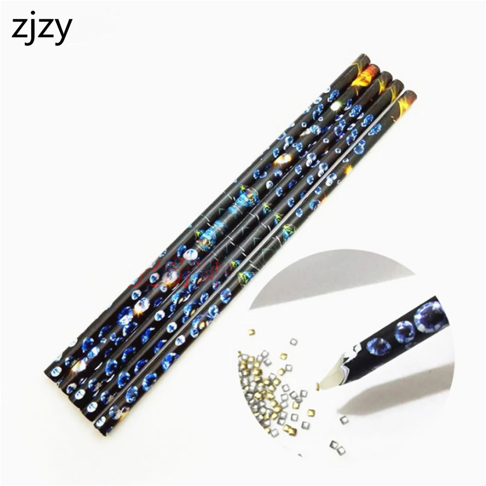 Diamond Painting Acrylic Pencil Dotting Pen Wax Resin Rhinestones Gems Bead Nail Art Picking Tools DIY Beauty Accessories