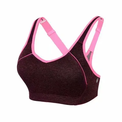 

2019 Women Sports Bras Front Zipper Running Tops Printed Yoga Crop Tops Female Fitness Gym Underwears