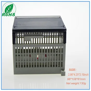 

Plastic din rail enclosures electronics rail din box junction housing 98*108*81mm 3.86*4.25*3.19inch