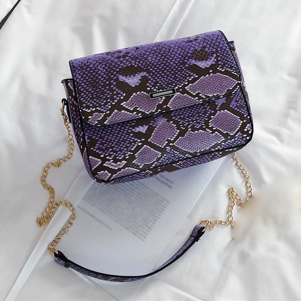 Летняя женская сумка модные роскошные сумки женские сумки дизайнерские Змеиный узор сумка на плечо Повседневная дикая женская bolsa feminina