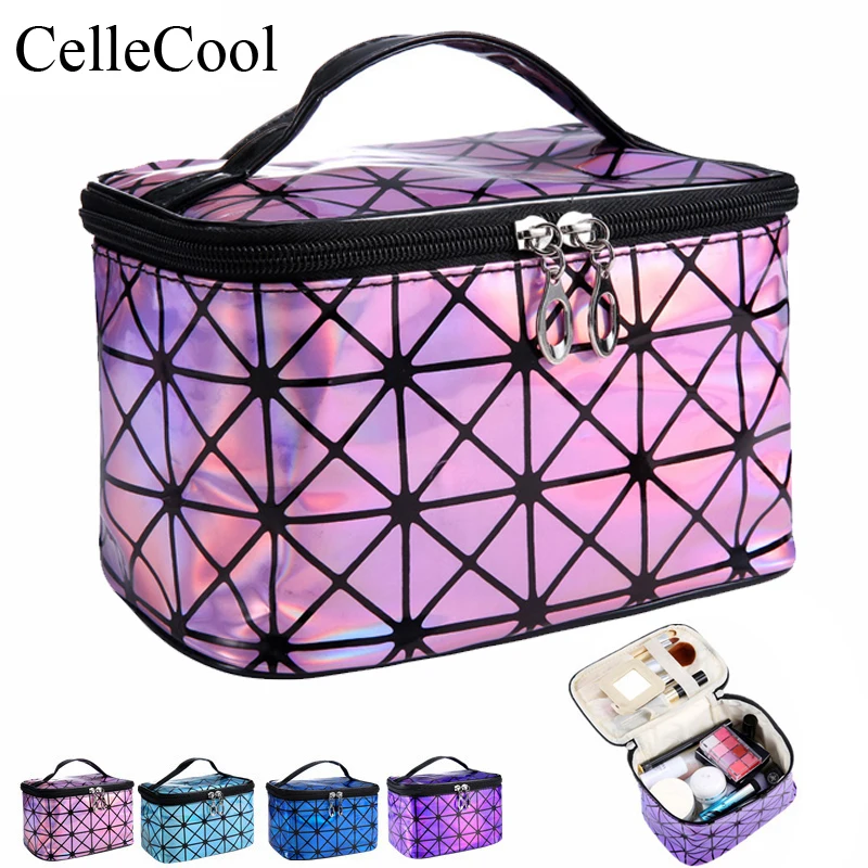 متعددة الوظائف السفر التجميل حقيبة المرأة حقائب مكياج مستلزمات المنظم للماء الإناث تخزين المكياج حالات