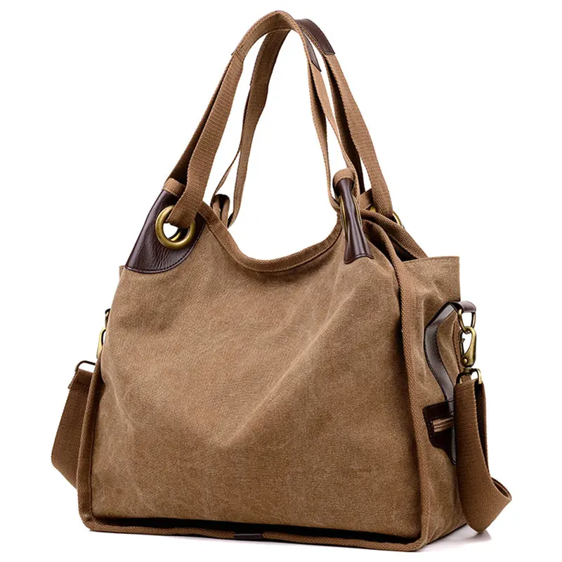 

Women Large Capacity Canvas Casual Tote Women's Daily Handbags Bags Big Shoulder Bags