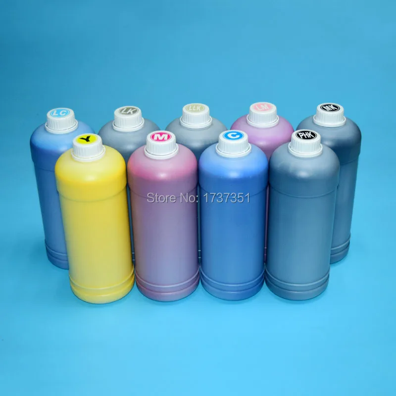 9 Color Pigment ink PBK,MBK,C,M,Y,LC,LM,LK,LLK