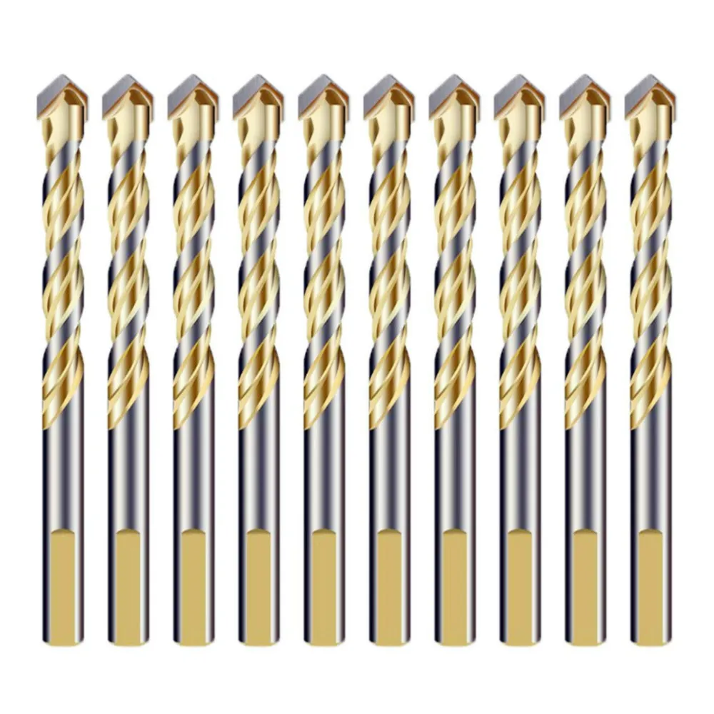 Multi-Material Drill Bit Set for Tile Wall Mirror and Ceramic Tile on Concrete and Brick Wall