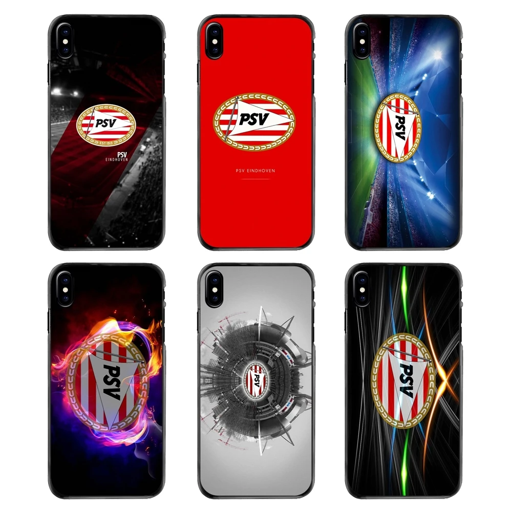 Для iPhone 4 4S 5 5S 5C SE 6 S 7 8 Plus X XR XS Max iPod Touch аксессуары чехол psv Eindhoven футбол логотип |