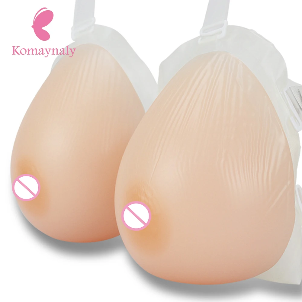 Komaynaly 800g 1000g силиконовый ремешок в форме капли груди увеличитель бюста поддельные
