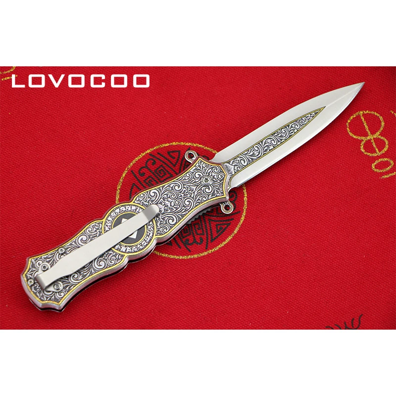 Складной нож LOVOCOO CM79 из стали 9cr18mov охотничьи карманные ножи для кемпинга