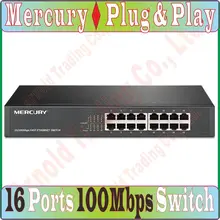 Заменить Tenda TEF1016D, 16 Порты и разъёмы 10/100 м Enternet сетевой коммутатор, Auto MDI/MDI-X, половина/полный дуплекс, 6KV молниезащиты