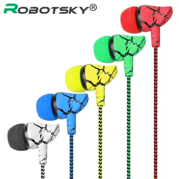 

3.5mm Super Bass Wired Earphone Crack Sports Eudbuds Stereo In-ear Earpieces for Samsung Xiaomi Huawei Computer