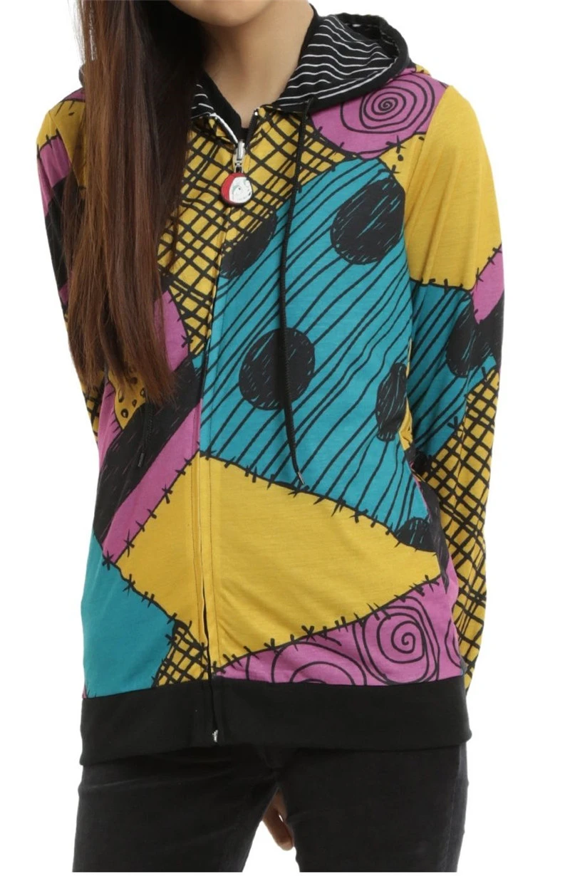 nightmare before christmas hooded cardigan